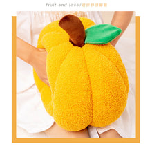 Load image into Gallery viewer, Cute Fruit Pillow Doll Plush Toy Orange Orange Pumpkin Persimmon Simulation Vegetable Living Room Decoration
