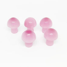 Load image into Gallery viewer, 5PCs Natural Crystal Agate Mushroom 2cm Mini Small Mushroom Crystal Crafts Micro Landscape Ornaments Decorations
