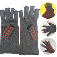 Load image into Gallery viewer, Dispensing Half Finger Joint Pressure Gloves Rehabilitation Training Cycling Outdoor Sports Fitness Gloves
