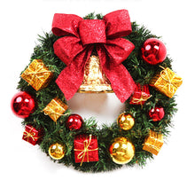 Load image into Gallery viewer, Christmas Decorations 30cm Artificial Wreath Door Hanging Showcase Tool Background
