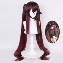 Load image into Gallery viewer, Walnut Brown Black Face Shaping Cos Game  Wig Cosplay Wig
