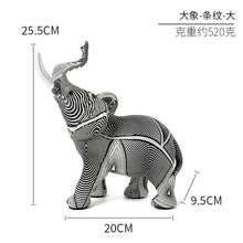 Load image into Gallery viewer, Elephant Ornaments Vintage Home Decor Creative Resin Crafts Living Room Decorative Ornament

