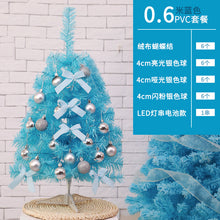 Load image into Gallery viewer, Blue New Style Christmas Tree with Lights Set Encryption Christmas Light-Emitting Decorations Christmas Tree
