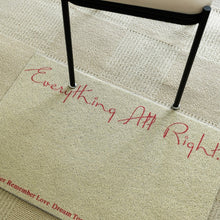 Load image into Gallery viewer, Retro Simple Style Floor Mat Wire Ring Washable Dust Removal Cut Non-Slip Floor Mat

