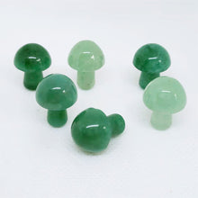 Load image into Gallery viewer, 5PCs Natural Crystal Agate Mushroom 2cm Mini Small Mushroom Crystal Crafts Micro Landscape Ornaments Decorations
