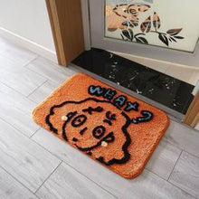 Load image into Gallery viewer, Art Design Carpet Bedroom Bathroom Door Absorbent Floor Mat Carpet Bathroom Foot Mat Door Mat Non-Slip Mat
