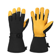 Load image into Gallery viewer, Ski Gloves Raccoon Gloves Five-Finger Cold-Proof Waterproof Windproof Cover Motorcycle
