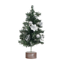 Load image into Gallery viewer, Christmas Mini Christmas Tree Desktop Decoration 35cm Window Pot Office Furnishings
