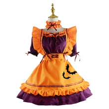 Load image into Gallery viewer, Halloween Maid Cosplay Maid Restaurant Maid Anime Costume Embroidered Halloween Costume

