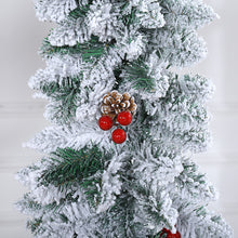 Load image into Gallery viewer, Christmas Rattan Christmas Layout Snow Atmosphere Door Hanging Shopping Mall Decoration Home Decoration Office Decoration
