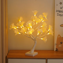 Load image into Gallery viewer, Tree Light Led Thanksgiving Scene Layout Home Decorative Lamp Christmas Party Pearl Luminous Tree
