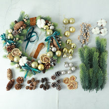 Load image into Gallery viewer, Christmas DIY Garland Vine Ring Handmade Material Package Holiday Activity Salon Member Gift
