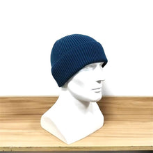 Load image into Gallery viewer, Men's Knitted Hat Acrylic and Cotton Knitted Hat Flanging Winter Outdoors Warm Hat Couple Knitted Hat
