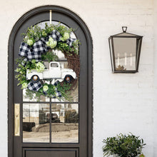 Load image into Gallery viewer, Christmas Decorations Wreath Field Layout Props Front Door Decoration Car Ring Flower Door Hanging

