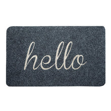 Load image into Gallery viewer, Floor Mat Bathroom Suede Embroidery Thickening Non-Slip Thickened Entry Door Floor Mat Carpet
