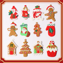 Load image into Gallery viewer, Christmas New Gingerbread Man Christmas Ornaments Christmas Snowflake Christmas DIY Snowman Pendant
