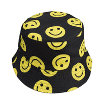 Load image into Gallery viewer, Unisex Reservible Creative Pattern Print Boonie Bucket Hat Cap Brim Outdoor Sun Safari Camping Fishing
