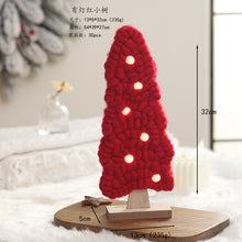 Load image into Gallery viewer, Christmas Gift Decoration Wooden Wool Felt Cute Santa Claus Christmas Tree Desktop Decoration Kids Gift
