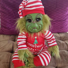 Load image into Gallery viewer, Christmas Grinch Doll Toy Latex Doll Latex Mask Headgear Props

