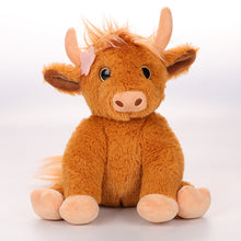 Load image into Gallery viewer, Highland Cow Cute Yak Doll Scottish Highland Yak Plush Toy
