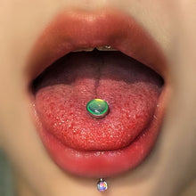 Load image into Gallery viewer, Tongue Pin Hot Girl Titanium Steel Personality Tongue Ring Piercing Jewelry High Quality
