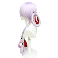 Load image into Gallery viewer, Anime Cos Wig One Piece Red New Theater Version Uta Uta Cos Wig King of the Sea World's Singer Yin Yang Head Wig
