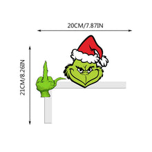 Load image into Gallery viewer, Christmas Green Miracle Fighter Corner Decoration Wooden Door Corner Decoration Home Decoration
