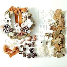 Load image into Gallery viewer, Christmas DIY Garland Vine Ring Handmade Material Package Holiday Activity Salon Member Gift
