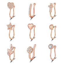 Load image into Gallery viewer, Model Nasal Splint Nose Stud Piercing Jewelry
