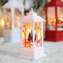 Load image into Gallery viewer, Christmas Storm Lantern Candlestick Lamp Small Night Lamp Old Snowman Decoration Small Night Lamp Desktop Decoration
