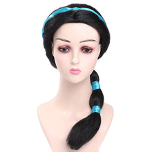 Load image into Gallery viewer, Princess Jasmine Cosplay Wig Lamp of Aladdin Anime Character Stage Performance Props
