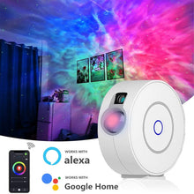 Load image into Gallery viewer, Laser Starry Small Night Lamp Led Starry Sky Projection Lamp App Graffiti Intelligent Control Laser Projector Light
