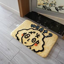 Load image into Gallery viewer, Art Design Carpet Bedroom Bathroom Door Absorbent Floor Mat Carpet Bathroom Foot Mat Door Mat Non-Slip Mat
