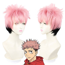 Load image into Gallery viewer, Manshu Back War Wig Five Wu Cos Wig Tiger Stick Youren Three Rounds Xia Cosplay Anime Simulation Scalp
