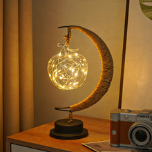 Load image into Gallery viewer, LED Decorative Light XINGX Moon-Light Lamp Apple Christmas Lights Handmade Hemp Rope USB
