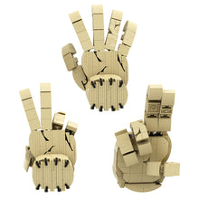 Load image into Gallery viewer, Horror Thing Palm Assembled Building Blocks MOC Film and Television Wednesday Broken Hand Model Small Particles Educational Building Blocks Toy
