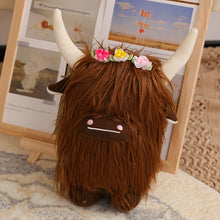 Load image into Gallery viewer, New Highland Cow Cute Yak Home Decoration Doll Scottish Highland Cow Toy
