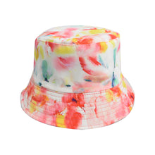 Load image into Gallery viewer, Unisex Reservible Tie Dye Print Boonie Bucket Hat Cap Brim Outdoor Sun Safari Camping Fishing
