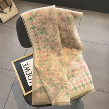 Load image into Gallery viewer, 2023 Winter New Artificial Cashmere Scarf F Letter All-Matching Long Tassel Shawl Fashion Thickened Scarf
