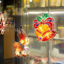 Load image into Gallery viewer, Window Hanging Lights Christmas Decoration Shop Atmosphere Scene Layout Holiday Led Sucker Decorative Lights
