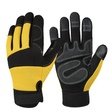 Load image into Gallery viewer, Work Gloves Touch Screen Breathable, Wear-Resistant and Non-Slip Outdoor Gardening Labor Protection Gloves
