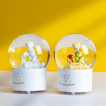 Load image into Gallery viewer, Little Prince Music Box Crystal Ball Snowflake Ball Valentines' Day for Boyfriends and Girlfriends Girlfriends Birthday Wedding Gift
