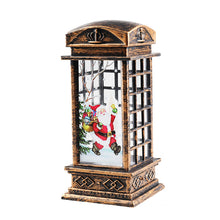 Load image into Gallery viewer, Christmas Storm Lantern Candlestick Lamp Small Night Lamp Elderly Snowman Decoration Small Night Lamp Christmas Decorations
