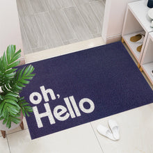 Load image into Gallery viewer, Porch Creative Design Door Mat Carpet PVC Anti-slip Mat Silk Loop Can Be Cut Custom Home Mat Carpet Small Size Entrance Door Mat
