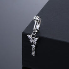 Load image into Gallery viewer, Butterfly Navel Stud Fake Belly Ring TK Fire No Piercing Sexy Navel
