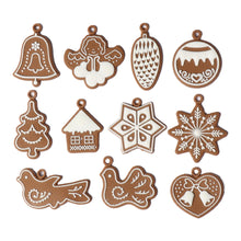Load image into Gallery viewer, Christmas New Gingerbread Man Christmas Ornaments Christmas Snowflake Christmas DIY Snowman Pendant
