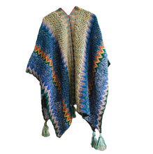Load image into Gallery viewer, Ethnic Style Shawl Lijiang Scarf Travel Shawl Cape Outer Wear Thickened Cloak Robe
