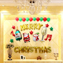 Load image into Gallery viewer, Christmas Balloon Set Latex Balloon Chain Arch KTV Christmas Decoration Balloon
