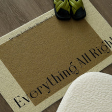 Load image into Gallery viewer, Retro Simple Style Floor Mat Wire Ring Washable Dust Removal Cut Non-Slip Floor Mat
