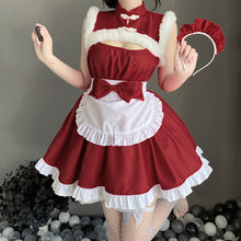 Load image into Gallery viewer, Christmas Clothing Online Red Female Anchor Suit Cosplay Sexy Rabbit Women's Costume
